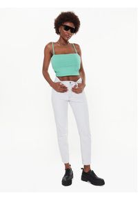 Calvin Klein Jeans Jeansy J20J220859 Biały Mom Fit. Kolor: biały #3