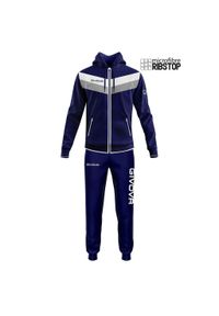 Dres Givova Matador z mikrofibry M. Kolor: niebieski. Materiał: mikrofibra, dresówka #1