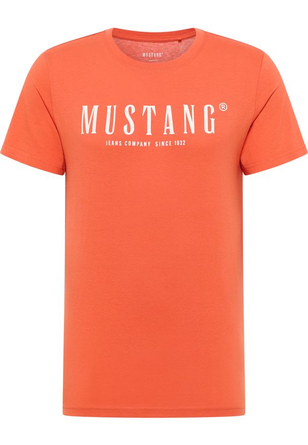 Męski T-Shirt Mustang Style Austin Burnt Ochre 1016264 7105