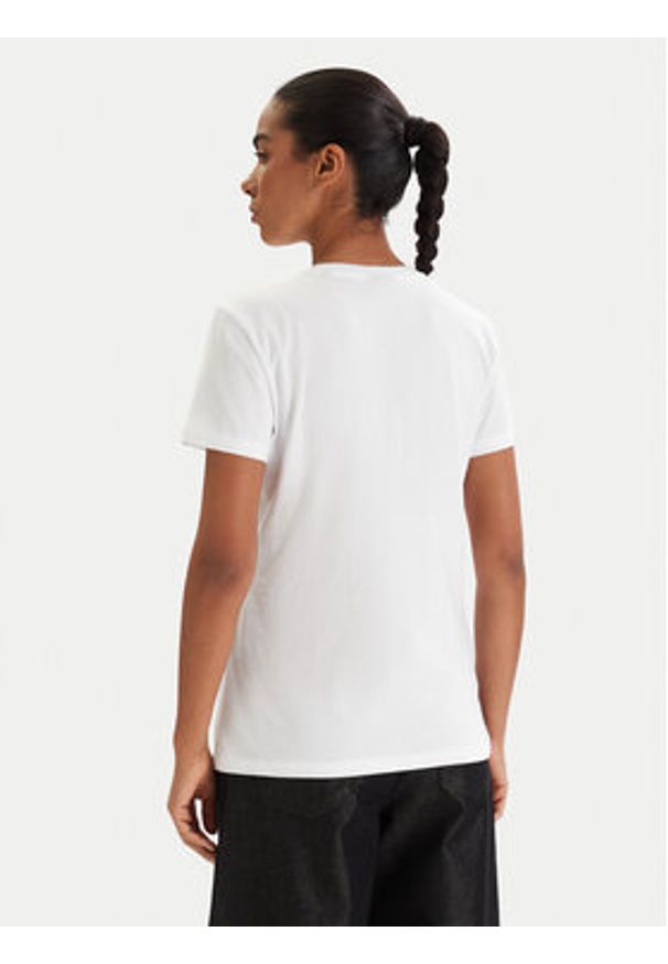 Armani Exchange T-Shirt XW002330 AF10356 U0002 Biały Regular Fit. Kolor: biały. Materiał: bawełna