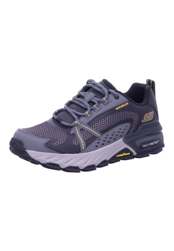 skechers - Buty do chodzenia męskie Skechers Max Protect. Zapięcie: sznurówki. Kolor: wielokolorowy, czarny. Materiał: guma, materiał, tkanina, syntetyk. Szerokość cholewki: normalna. Sport: turystyka piesza