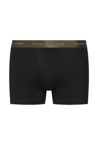 TOMMY HILFIGER - Tommy Hilfiger Komplet 3 par bokserek UM0UM03411 Czarny. Kolor: czarny. Materiał: bawełna #4