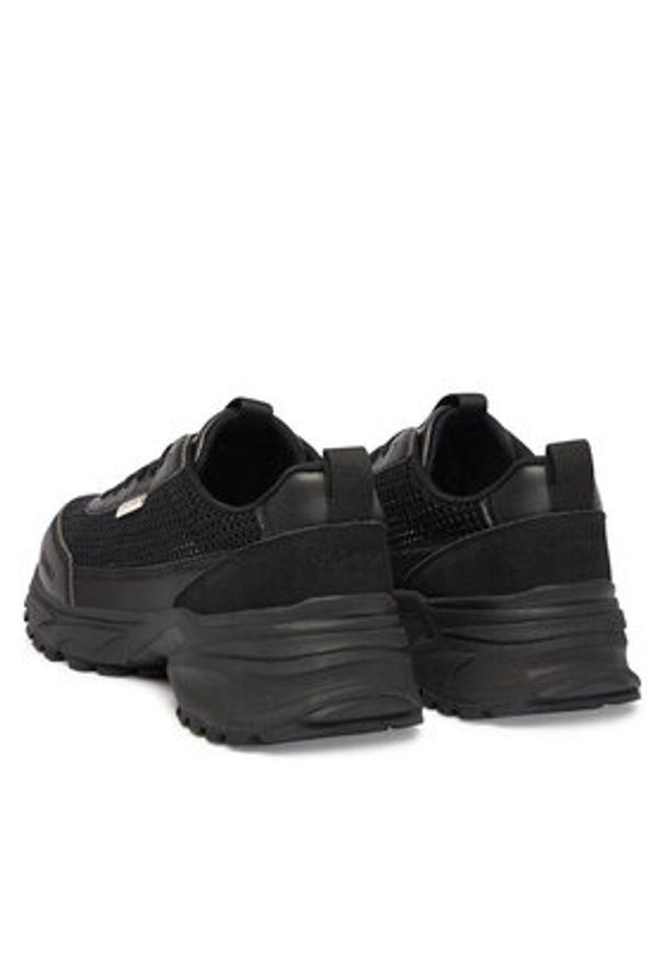 Calvin Klein Sneakersy Hike Runner Lup Lin Mesh HW0HW03000 Czarny. Kolor: czarny. Materiał: materiał