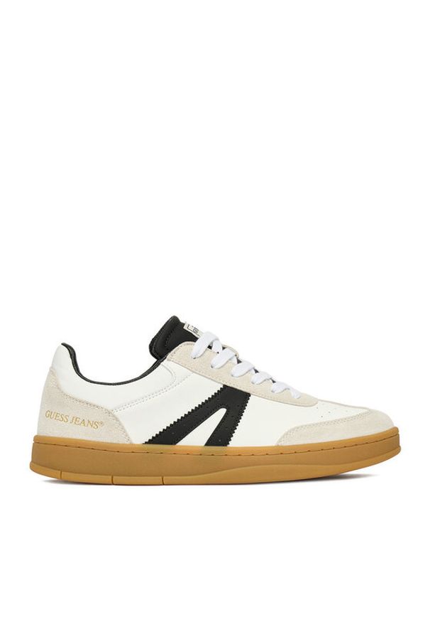 Guess Jeans Sneakersy CWBEO-GJ20250516 Biały. Kolor: biały. Materiał: materiał