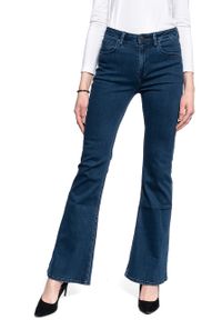 Lee - DAMSKIE SPODNIE JEANSOWE LEE BREESE DARK JONI L32YPHWV