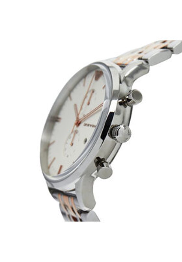 Emporio Armani Zegarek AR0399 Srebrny. Kolor: srebrny