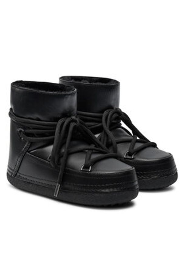 Inuikii Śniegowce Full Leather 75101-087 Czarny. Kolor: czarny. Materiał: skóra