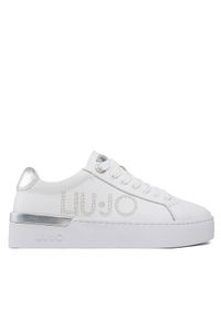 Liu Jo Sneakersy Silvia 65 BA3025 PX026 Biały. Kolor: biały. Materiał: skóra