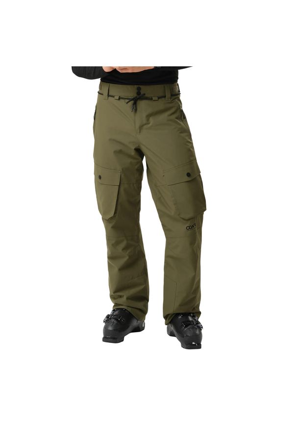 Spodnie narciarskie Colourwear M Flight. Kolor: zielony, brązowy, wielokolorowy. Sezon: zima. Sport: narciarstwo