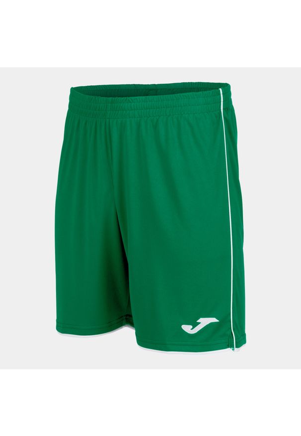 Spodenki do piłki nożnej męskie Joma Liga. Kolor: zielony, biały, wielokolorowy. Sport: piłka nożna