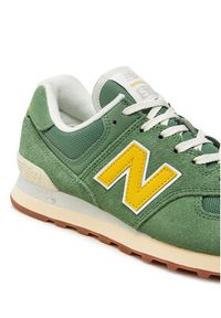 New Balance Sneakersy WL574GS2 Zielony. Kolor: zielony. Materiał: skóra, zamsz. Model: New Balance 574