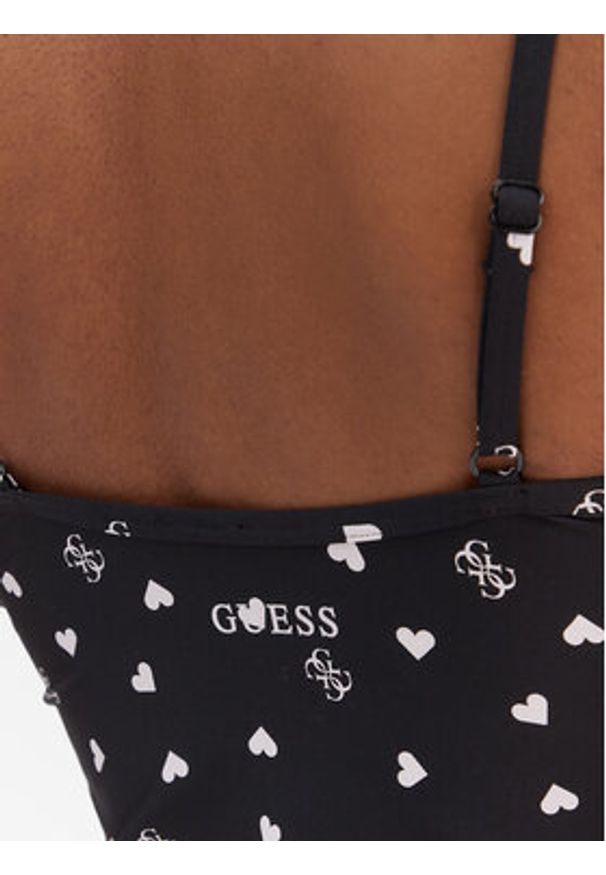 Guess Komplet bielizny O6RG09 KG630 Czarny. Kolor: czarny. Materiał: syntetyk