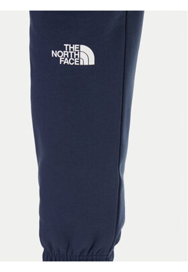 The North Face Spodnie dresowe Simple Dome NF0A8C1W Granatowy Regular Fit. Kolor: niebieski. Materiał: syntetyk, bawełna