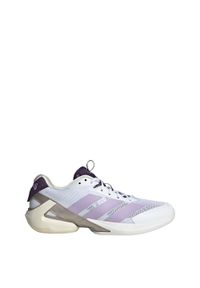 Adidas - Buty Adizero Ubersonic 5 Tennis. Kolor: fioletowy, biały, różowy, wielokolorowy. Sport: tenis