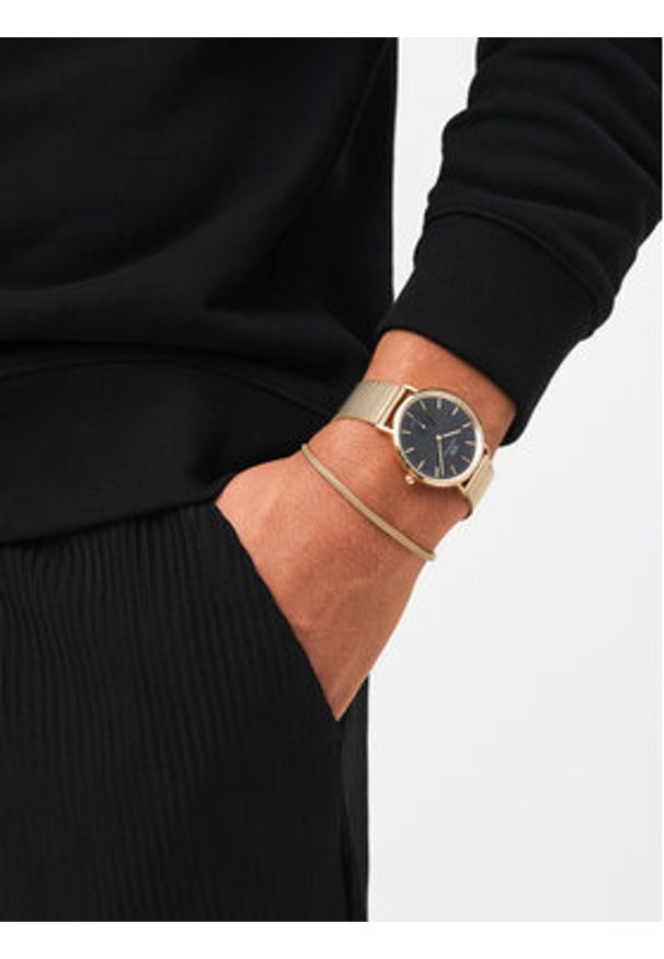 Daniel Wellington Zegarek Classic Multi-Eye Evergold Onyx DW00100713 Złoty. Kolor: złoty
