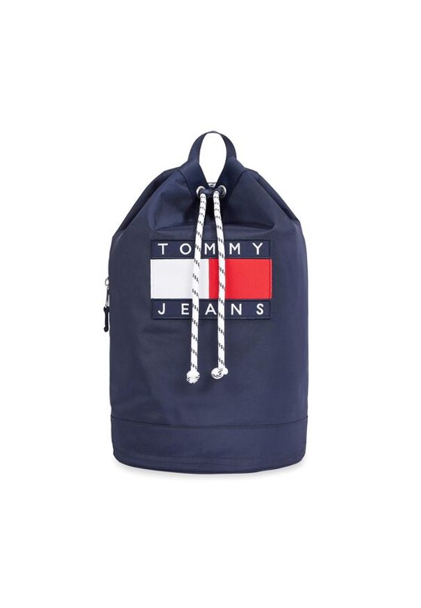 Tommy Jeans Plecak Tjm, Heritage Slingbag AM0AM11749 Granatowy. Kolor: niebieski. Materiał: materiał