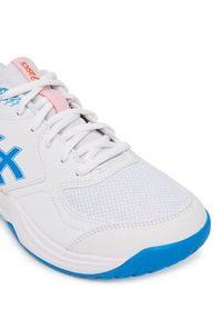 Asics Buty do tenisa Gel-Dedicate 9 Gs 1044A085 Biały. Kolor: biały. Materiał: skóra. Sport: tenis #7