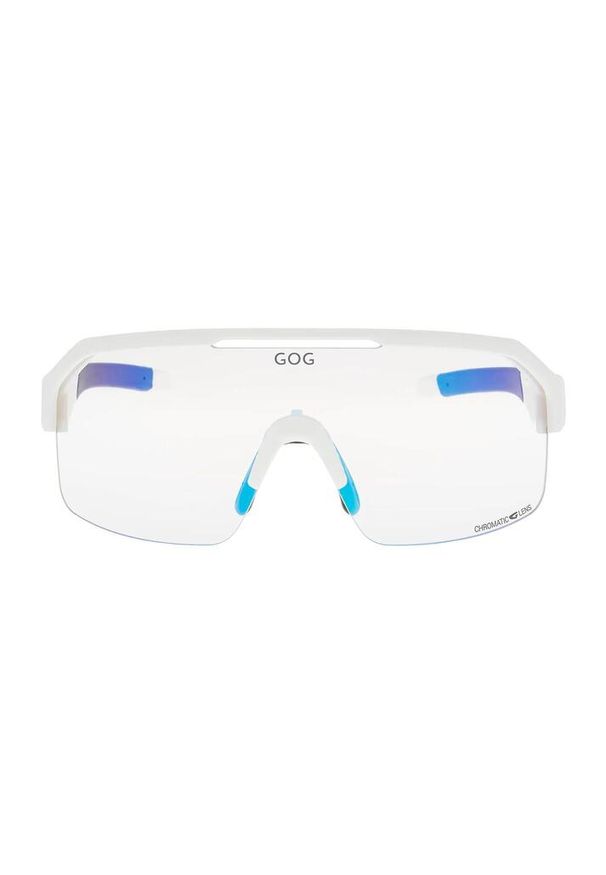 Okulary fotochromowe GOG Thor C - matt white/black. Kolor: biały