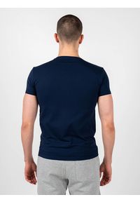 Iceberg T-shirt "C-neck" | ICE1UTS01 | Mężczyzna | Granatowy. Kolor: niebieski. Materiał: elastan, bawełna. Wzór: nadruk #5