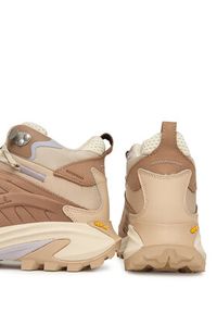 Merrell Trekkingi Moab Speed 2 Mid Waterproof J038836 Beżowy. Kolor: beżowy. Materiał: skóra, zamsz #3