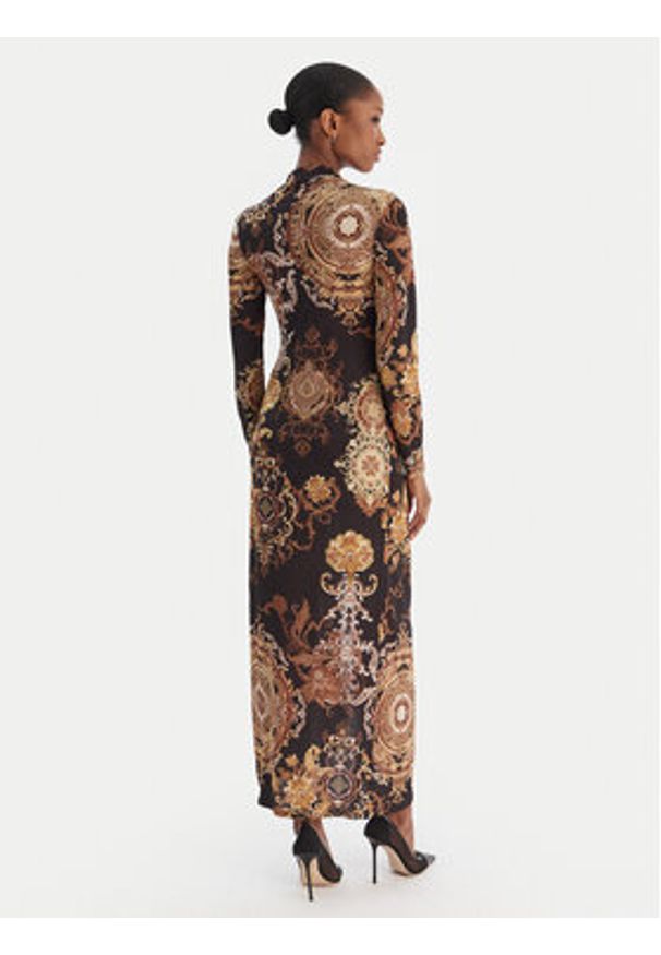 Rinascimento Sukienka koktajlowa CFC0020154002 Czarny Slim Fit. Kolor: czarny. Materiał: syntetyk. Styl: wizytowy