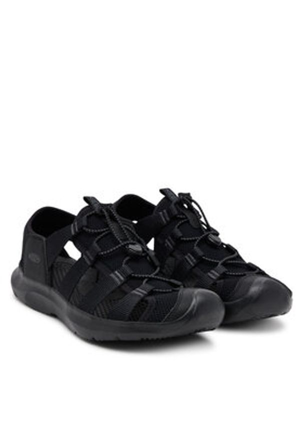 keen - Keen Sandały Seanik H2 M 1030389 Czarny. Kolor: czarny. Materiał: materiał