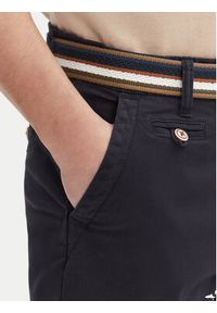 INDICODE Szorty materiałowe Royce 70-039 Granatowy Slim Fit. Kolor: niebieski. Materiał: bawełna