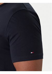 TOMMY HILFIGER - Tommy Hilfiger T-Shirt UM0UM02916 Granatowy Regular Fit. Kolor: niebieski. Materiał: bawełna #2