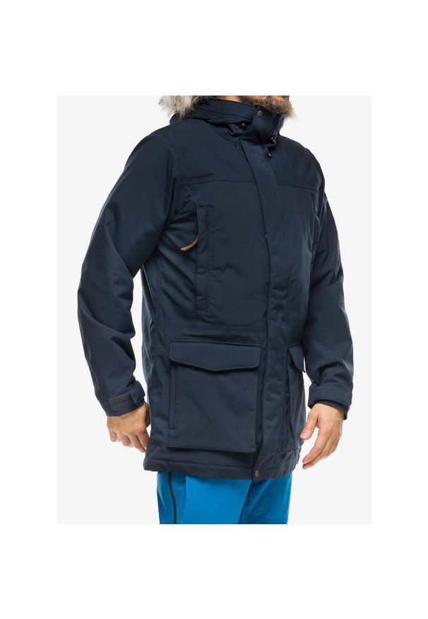 Fjällräven - Kurtka zimowa męska Fjallraven Nuuk Lite Parka. Kolor: niebieski. Sezon: zima