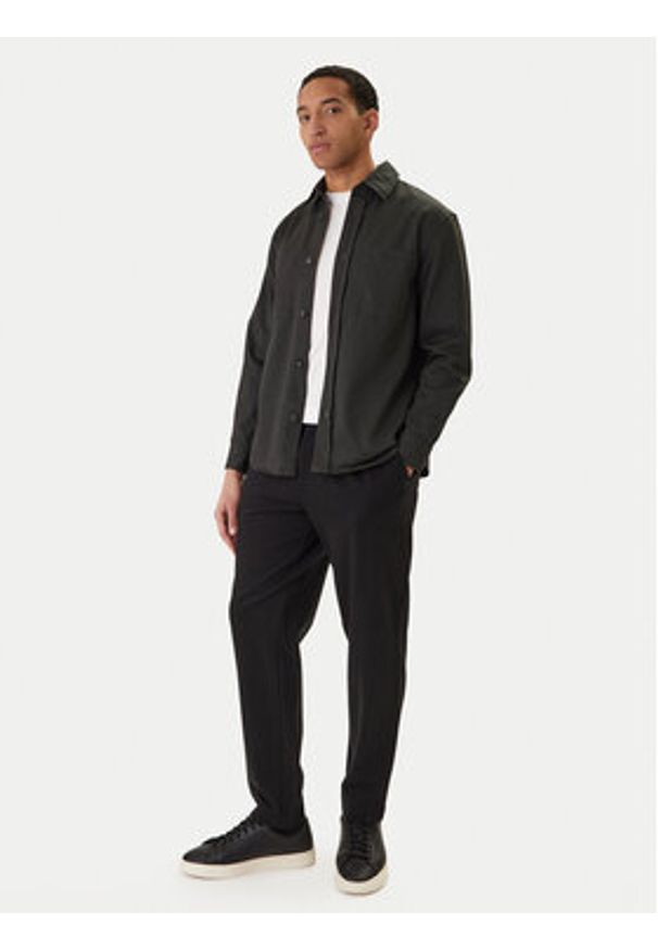 BOSS Koszula H-Owen 50556121 Zielony Relaxed Fit. Kolor: zielony. Materiał: bawełna