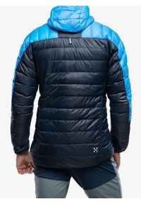 Haglöfs - Kurtka puchowa męska Haglofs L.I.M Down Hood. Kolor: niebieski. Materiał: puch. Sport: turystyka piesza