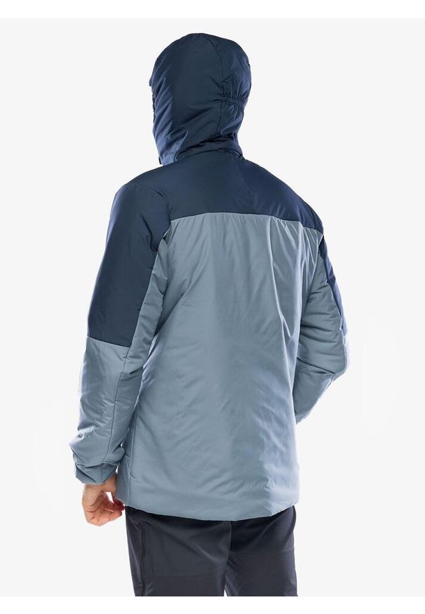 Haglöfs - Kurtka ocieplana męska Haglofs Mimic Silver Hood. Kolor: niebieski. Sport: turystyka piesza