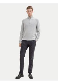 Tom Tailor Chinosy 1044853 Szary Slim Fit. Kolor: szary. Materiał: syntetyk #4