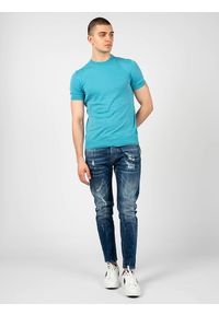 Xagon Man T-Shirt | P23 081K 1200K | Mężczyzna | Niebieski. Okazja: na co dzień. Kolor: niebieski. Materiał: bawełna. Styl: casual