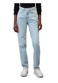 Marc O'Polo Denim Jeansy 341 9238 12177 Błękitny Mom Fit. Kolor: niebieski