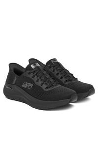 skechers - Skechers Sneakersy Arch Fit 2.0 150066/BBK Czarny. Kolor: czarny. Materiał: materiał #4