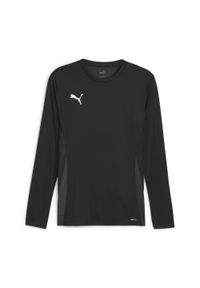 Dżersej z długim rękawem Puma TeamGoal. Kolor: czarny. Materiał: jersey. Długość rękawa: długi rękaw. Długość: długie #1