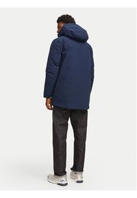 Jack & Jones - Jack&Jones Parka Charlie 12267141 Granatowy Regular Fit. Kolor: niebieski. Materiał: syntetyk