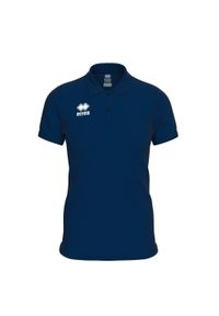 ERREA - Damska koszulka polo Errea Evo. Typ kołnierza: polo. Kolor: niebieski. Styl: sportowy #1