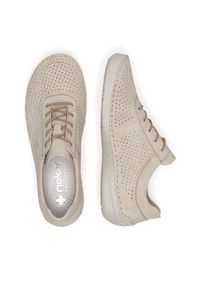 Rieker Półbuty CEO-52546-60 Beżowy. Kolor: beżowy. Materiał: materiał #7