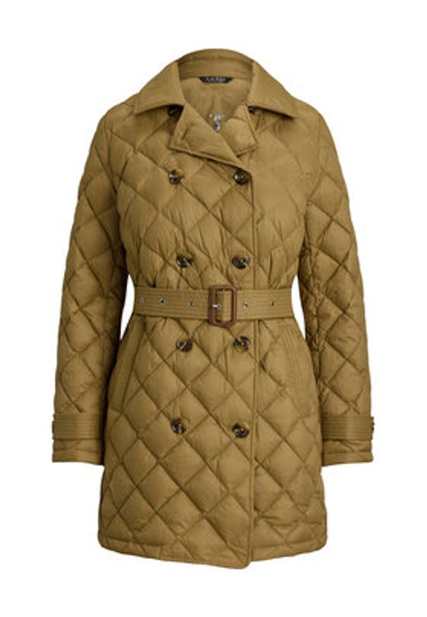 Lauren Ralph Lauren - LAUREN RALPH LAUREN Kurtka puchowa 297979514002 Brązowy Straight Fit. Kolor: brązowy. Materiał: syntetyk