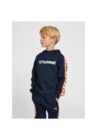 Bluza z kapturem dla dzieci Hummel Takao. Typ kołnierza: kaptur. Kolor: niebieski #2