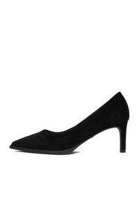 Gino Rossi - GINO ROSSI Szpilki EO-INTI-2635-1 Czarny. Kolor: czarny. Materiał: zamsz, skóra. Obcas: na szpilce #3