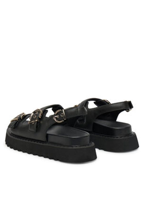 Pinko - PINKO Sandały Kate 03 SD0293 P003 Czarny. Kolor: czarny. Materiał: skóra
