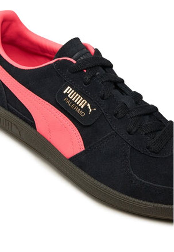 Puma Sneakersy Palermo 396463 26 Czarny. Kolor: czarny. Materiał: skóra