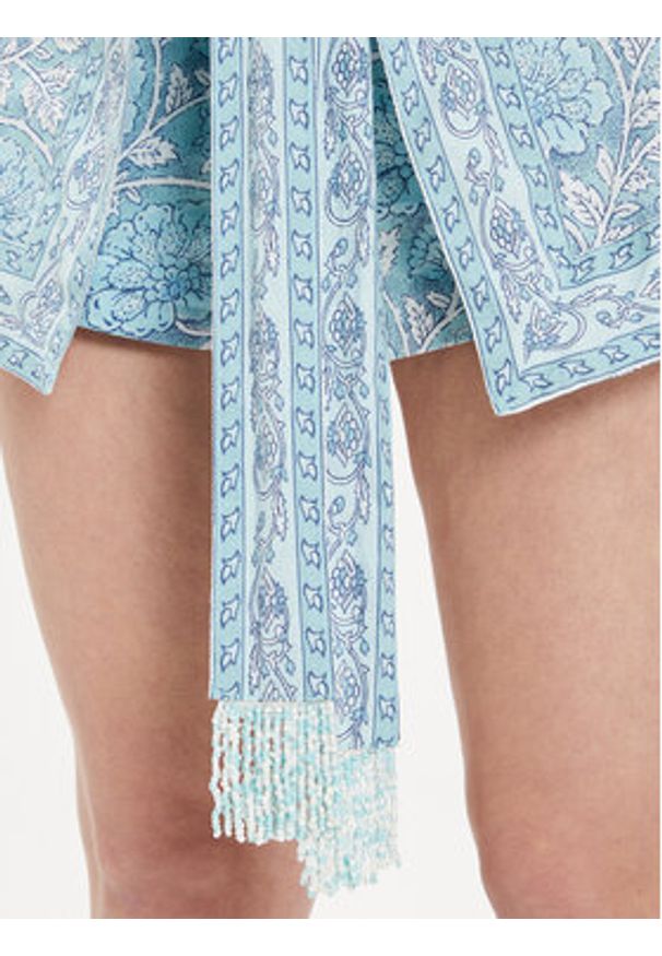 Pepe Jeans Szorty materiałowe Ember PL801101 Niebieski Regular Fit. Kolor: niebieski. Materiał: bawełna