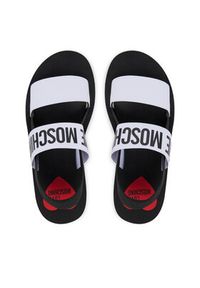 Love Moschino - LOVE MOSCHINO Sandały JA16033G0MJN410A Biały. Kolor: biały. Materiał: materiał #5