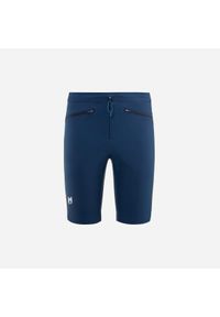 Spodenki turystyczne męskie Millet Fusion XCS Short M active Fit. Kolor: niebieski. Długość: krótkie. Sezon: lato. Sport: wspinaczka