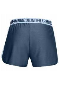 Spodenki sportowe damskie Under Armour New Play Short. Kolor: niebieski. Sport: fitness