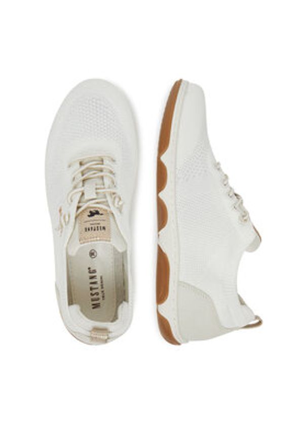 Mustang Sneakersy 1488-303 Biały. Kolor: biały. Materiał: materiał